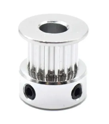 Polea Gt2 6mm 16 Dientes Eje 5mm Nema 17 - Merkatronix