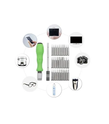 Kit Destornillador Magnético 32 En 1 De Precisión - Merkatronix