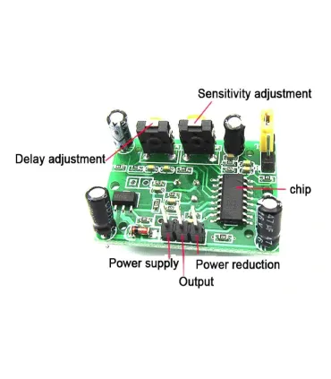 Módulo Sensor De Movimiento Ir Pir Hc-sr501 Sin - Merkatronix