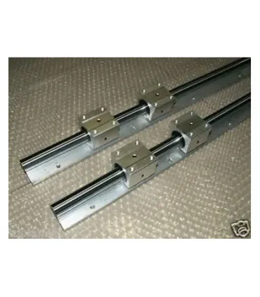 Kit Cnc Guías Lineales Soportadas Sbr16 X 750mm + - Merkatronix