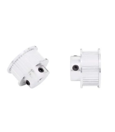 Polea Correa Gt2 40 Dientes Eje 12mm Aluminio - Merkatronix