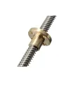 Varilla Roscada Trapezoidal 8mm 4 Hilos X 600mm + Tuerca