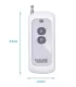 Control Rf 433mhz 2 Botones Largo Alcance Y Antena - Merkatronix