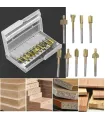 Kit Fresas Para Corte Madera Mdf 1/8 X 10