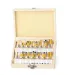 Kit Fresas Para Corte De Madera Mdf 1/4 + Estuche - Merkatronix