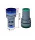 Mini Voltímetro Ac Digital 60-500vac - Ip65 - Merkatronix