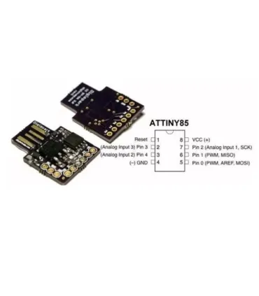 Attiny85 Usb Mini Kickstarter Arduino - Merkatronix