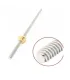 Varilla Roscada Trapezoidal 8mm - T8 - 4 Hilos X - Merkatronix