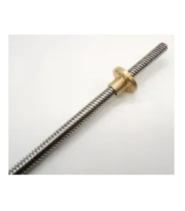 Varilla Roscada Trapezoidal 8mm - T8 - 4 Hilos X - Merkatronix