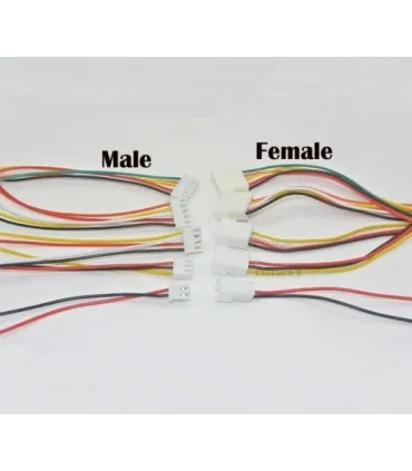 Cable Aéreo Conector Rc 3 Pines Xh 2.54mm X 5 - Merkatronix