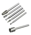 Kit Fresas Para Mototool Dremel - Mini Mandril - 6 Unidades