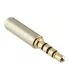 Adaptador Audio Conversor  3.5mm a 2.5mm - Merkatronix