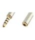 Adaptador Audio Conversor  3.5mm a 2.5mm - Merkatronix