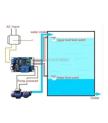 Control Nivel De Agua - Modulo  Xh-m203 Sensor Agua - Merkatronix