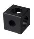 Conector Tres Esquina - Union Perfil 2020 V-slot - Merkatronix