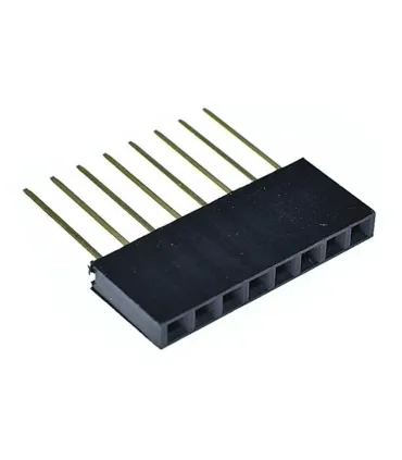 Pin Header Largo Hembra Macho 2.54mm - 6 Pines - Merkatronix