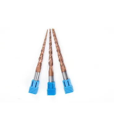 Fresa Redonda Conica Para Metales - R0.5mm - Merkatronix