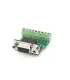 Adaptador Conector Db9 Bornera Terminales Hembra - Merkatronix