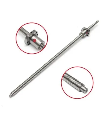 Tornillo Bola Recirculante 20mm Sfu2005 - 2000mm + - Merkatronix