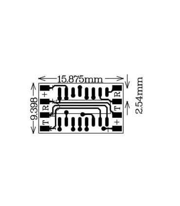 Conversor Max232 Mini Rs232 Ttl 3/5v Transceptor - Merkatronix