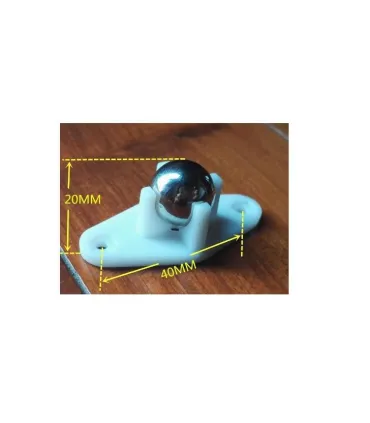 Rueda Libre Loca De Acero W420 Carro Arduino - Merkatronix