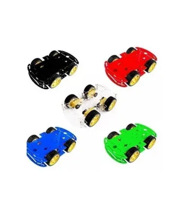 Chasis Kit Carro Smart  4wd Arduino - Proyecto - Merkatronix