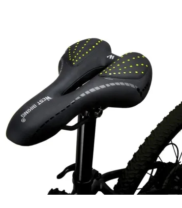 Sillín De Silicona Bicicleta Antiprostatico - - Merkatronix