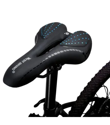 Sillín De Silicona Bicicleta Antiprostatico - - Merkatronix