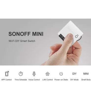 Sonoff Mini Conmutable Bidireccional - Suiche - Merkatronix