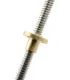 Varilla Roscada Trapezoidal 8mm T8 X 300mm - 2mm X - Merkatronix