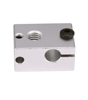 Bloque De Calefacción Aluminio E3d-v6 Hotend - Merkatronix