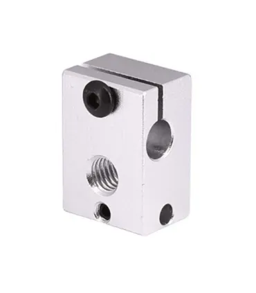 Bloque De Calefacción Aluminio E3d-v6 Hotend - Merkatronix