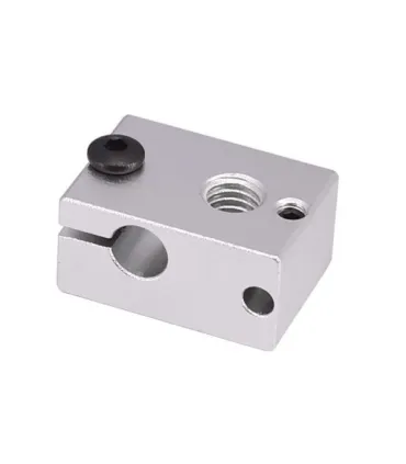 Bloque De Calefacción Aluminio E3d-v6 Hotend - Merkatronix