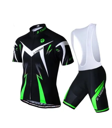 Conjunto Uniforme Ciclismo Mtb - Badana Gel Para - Merkatronix