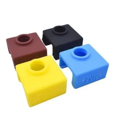 Protector Aislante Silicona Extrusor Mk8 Mk7 Mk9 - - Merkatronix
