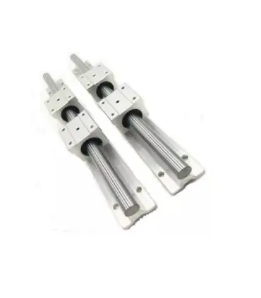 Kit Cnc - Guías Lineales Soportadas Sbr12 X 600mm - Merkatronix