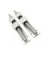 Kit Cnc - Guías Lineales Soportadas Sbr12 X 600mm - Sbr12uu