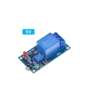 Modulo Relé Con Sensor De Luz Fotocelda Alarma - Merkatronix