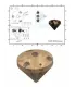 Boquilla Extrusor Remoto V6 Bowden - Hotend Triple - Merkatronix
