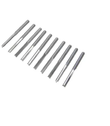 Fresa Recta 2 Flauta Para Corte Madera Pvc Mdf - Merkatronix
