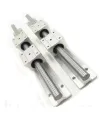 Kit Cnc - Guías Lineales Soportadas Sbr12 X 500mm - Sbr12uu