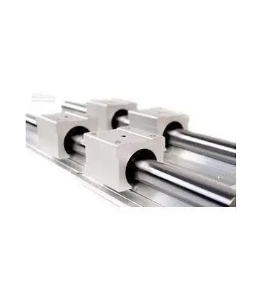 Kit Cnc - Guías Lineales Soportadas Sbr12 X 500mm - Merkatronix