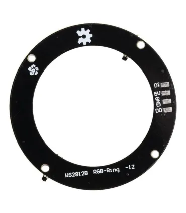 Anillo Led Rgb 12 Leds 12-bit Ws2812  Digital - Merkatronix