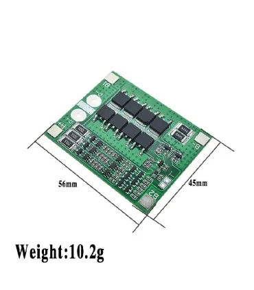 Modulo Bms 3s 11.1 V 25a 18650 Li-ion Litio Batería - Merkatronix