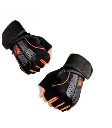 Guantes Deportivos Gimnasio Ciclismo Pesas Medio - Merkatronix