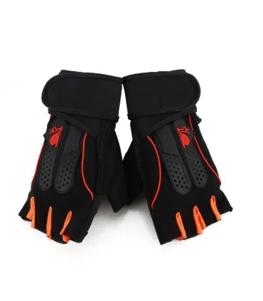 Guantes Deportivos Gimnasio Ciclismo Pesas Medio - Merkatronix