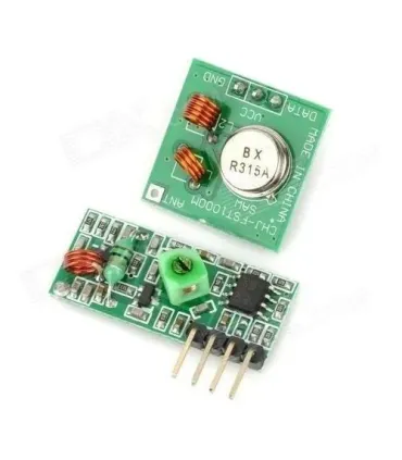 Kit Modulo Rf Emisor Y Receptor 315mhz Arduino - Merkatronix