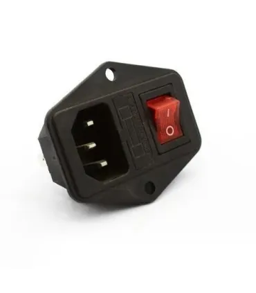 Conector Ac Con Suiche - Interruptor Impresora 3d - Merkatronix