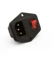 Conector Ac Con Suiche - Interruptor Impresora 3d