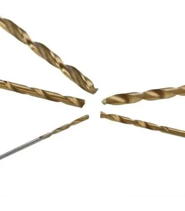 Broca Helicoidal Titanio - Brocas Milimétricas Hss - Merkatronix